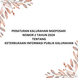 Peraturan Kalurahan No 2 Tahun 2024